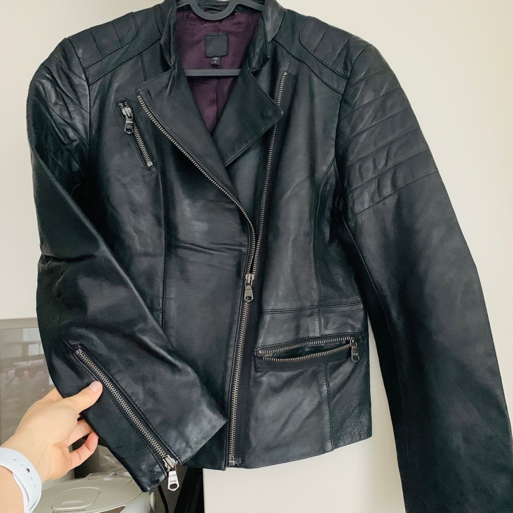 GAP full leather jacket S